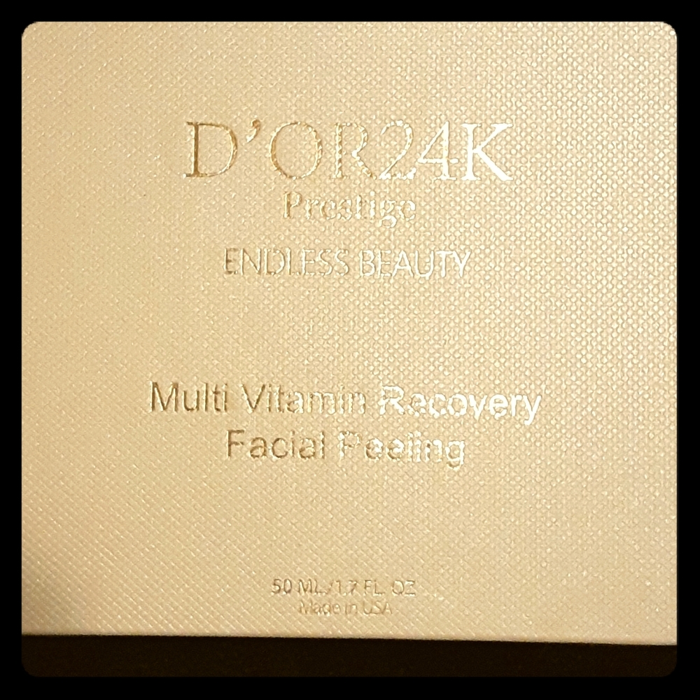 Multi vitamin recovery facial peeling